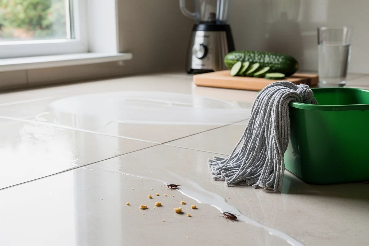 Addio per sempre agli scarafaggi in casa con il semplice trucco del cetriolo